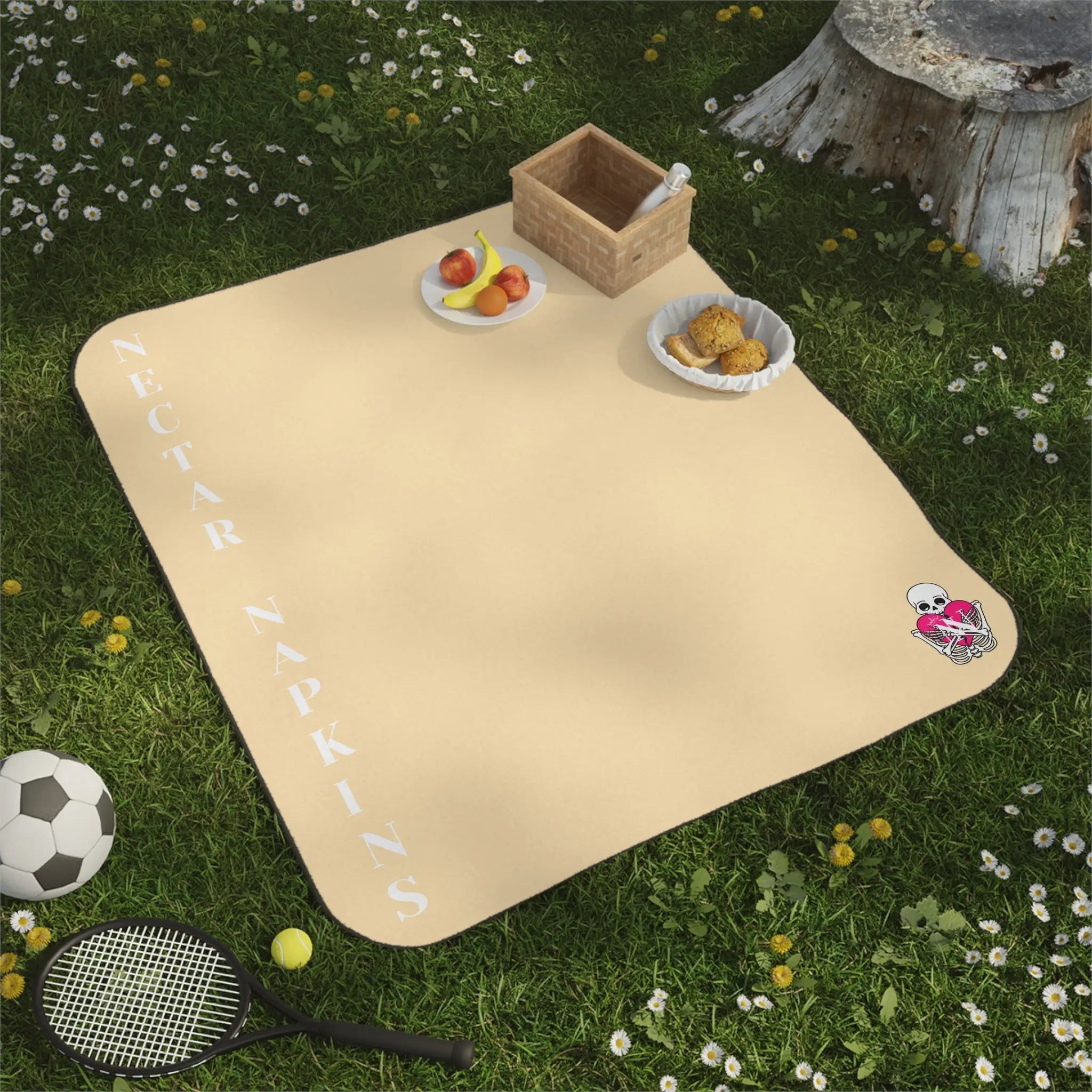 Nectar Napkins Brand Neutral Water-Resistant Sex Blanket