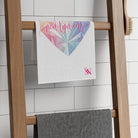 Newlyweds Diamond Heart | Mix & Match Soft Fun-Flirty Lovers’ Towels
