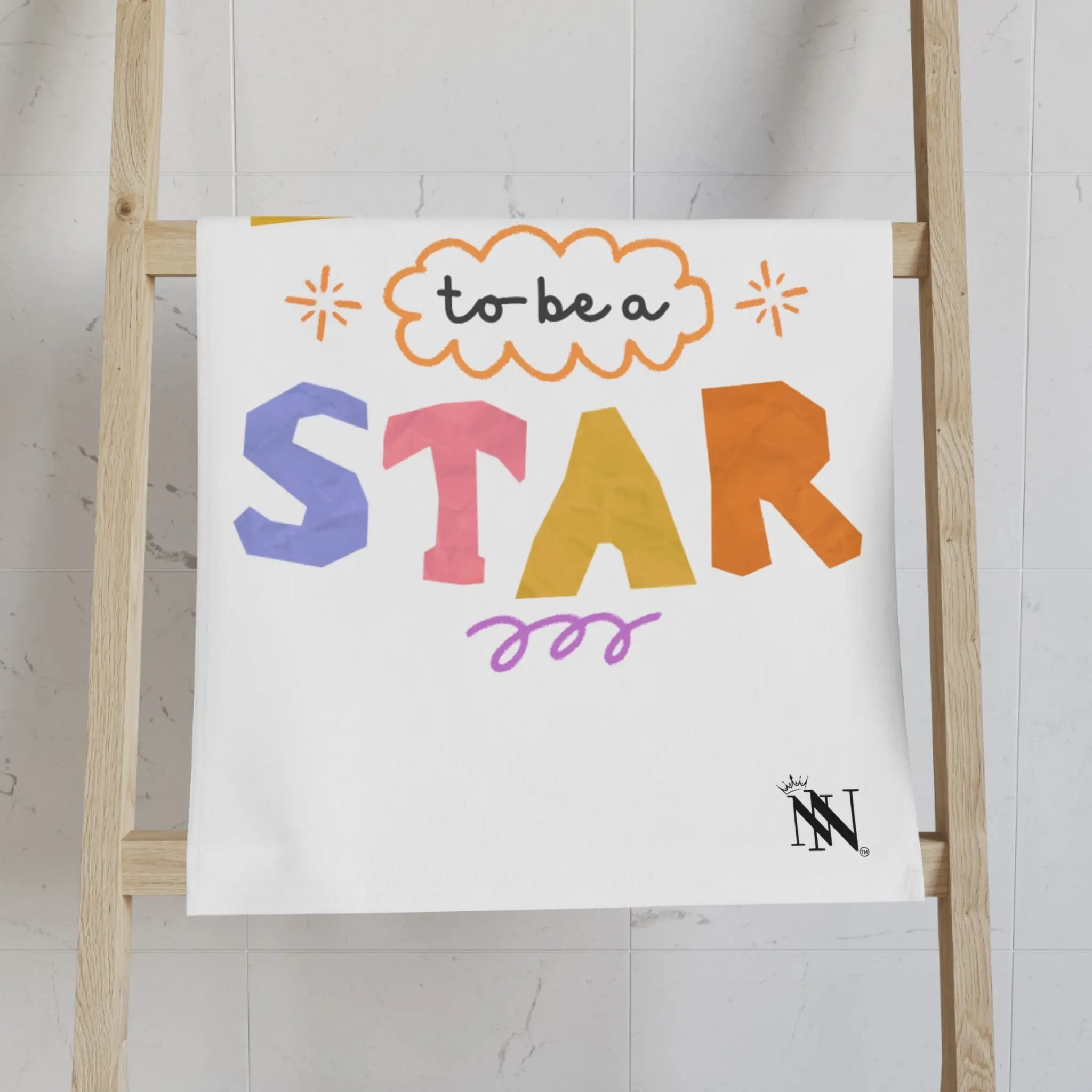You Were Born to Be a Star Cute Cum Towel