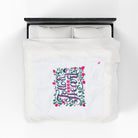 Follow Your Heart Floral | Mix & Match Velveteen Fun-Flirty Lovers’ Blankets