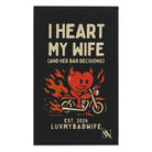 I Heart My Wife | Mix & Match Soft Fun-Flirty Lovers’ Towels