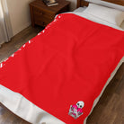 Nectar Napkins Brand Bright Red Love Blanket