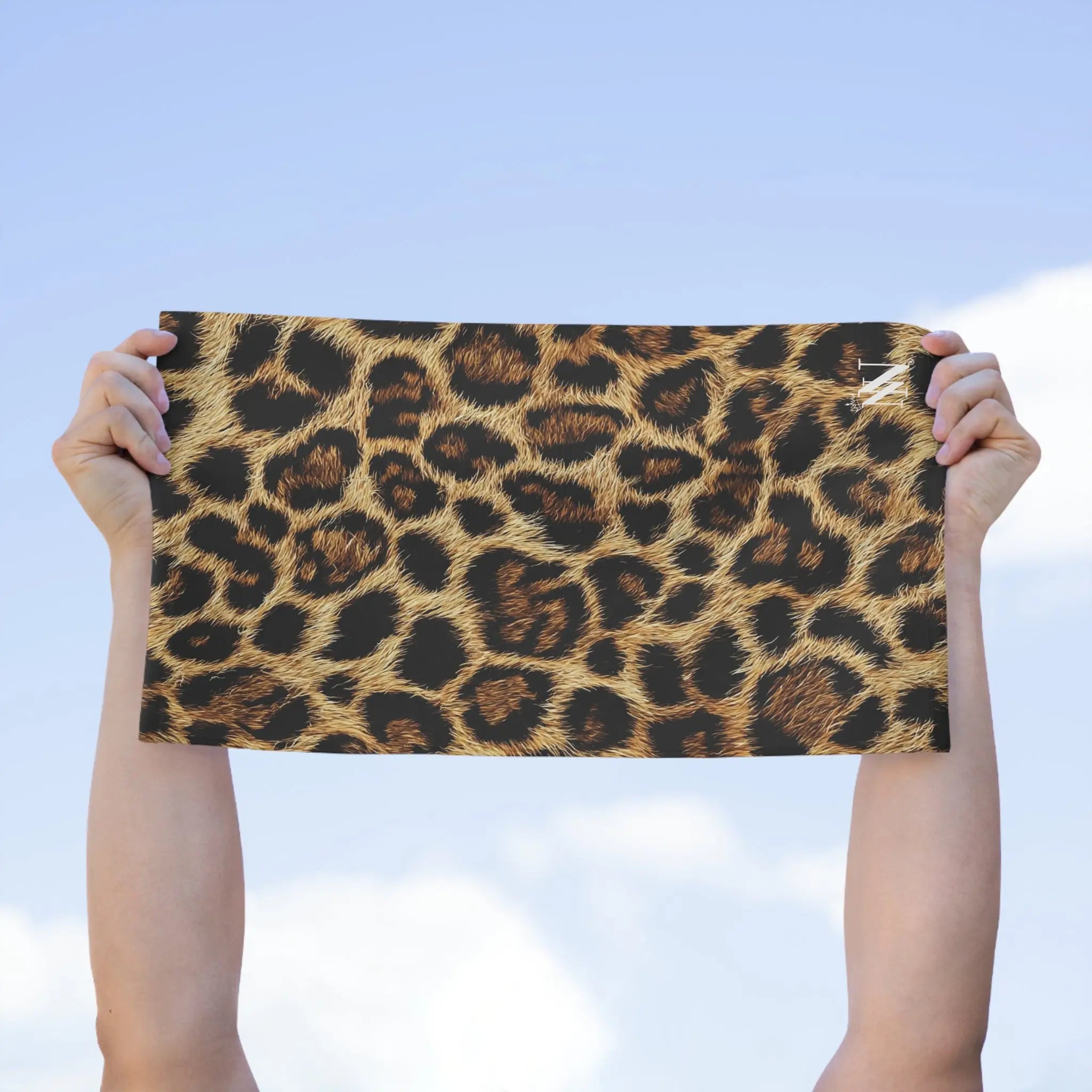 Realistic Cheetah Print Sex Towel