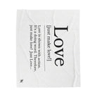 Definition of Love Romantic Sex Gifts Blanket
