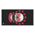 Seeing Hearts Skull Anal Sex Towel