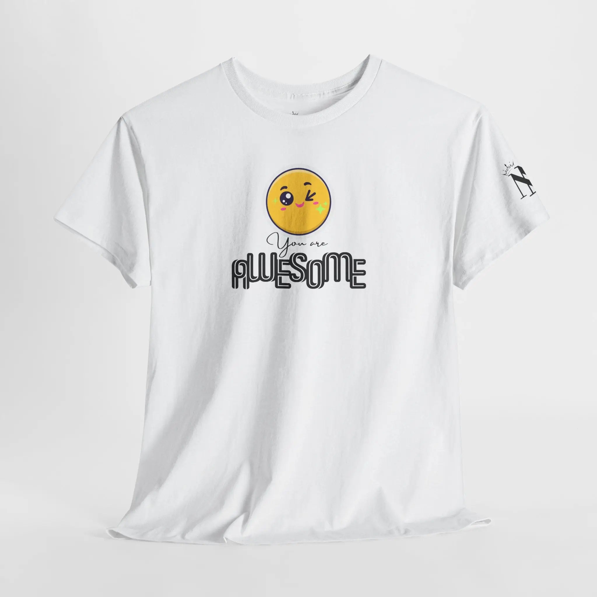 You Are Awesome Emoji Cotton T-Shirt