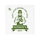 Wet Your Beard for Luck Patrick’s Day Cum Rag