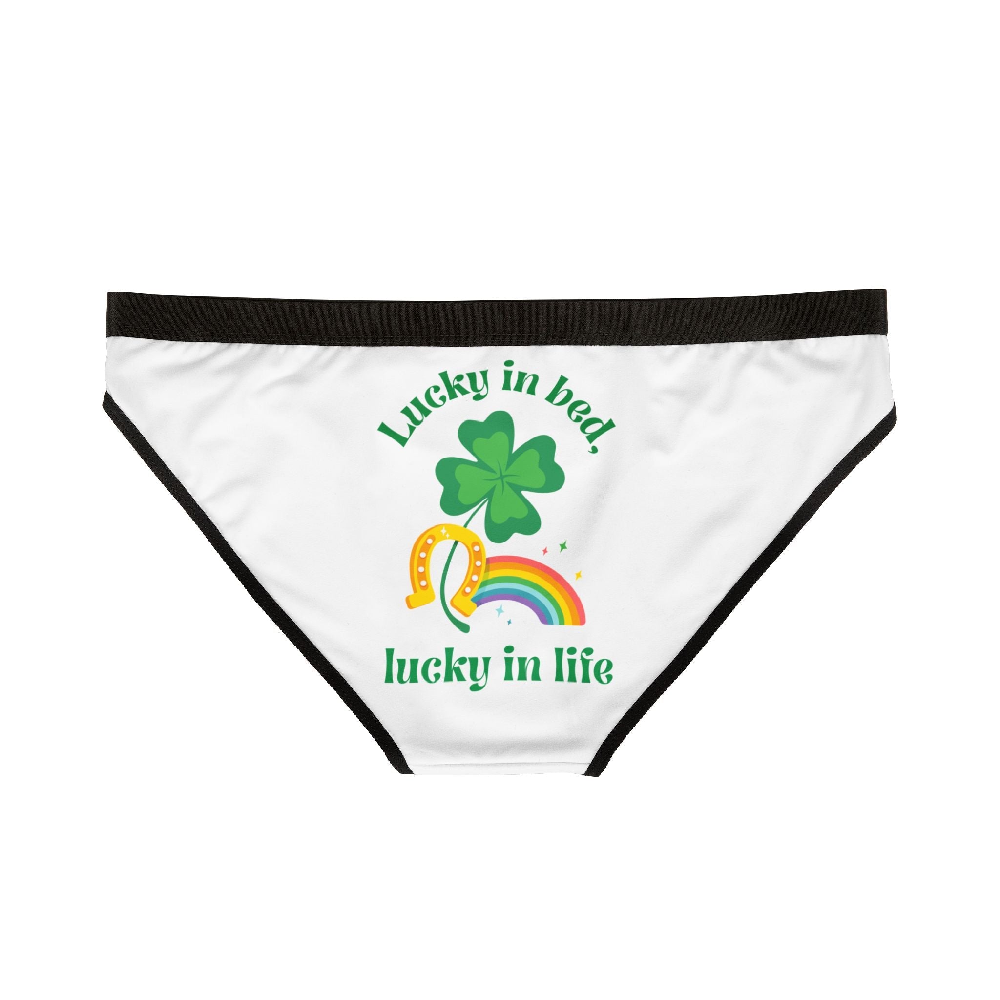 Lucky in Bed Lucky in Life St. Patrick’s Day Sex Gifts Funky Women’s Panties