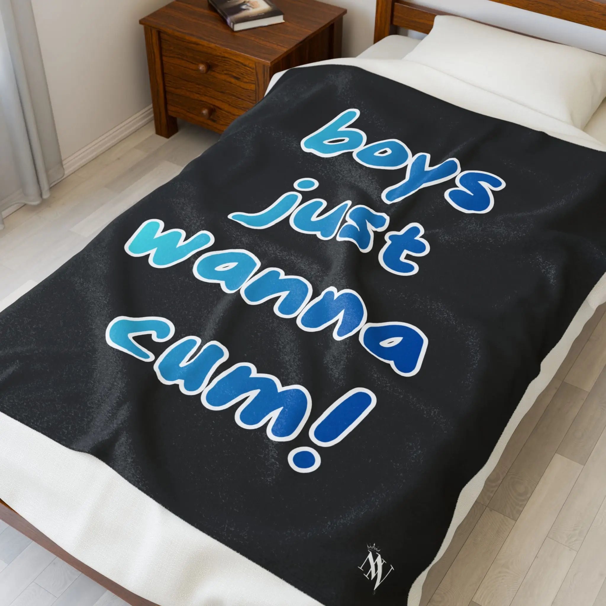 Boys Just Wanna | Mix & Match Soft Fun-Flirty Lovers’ Blankets