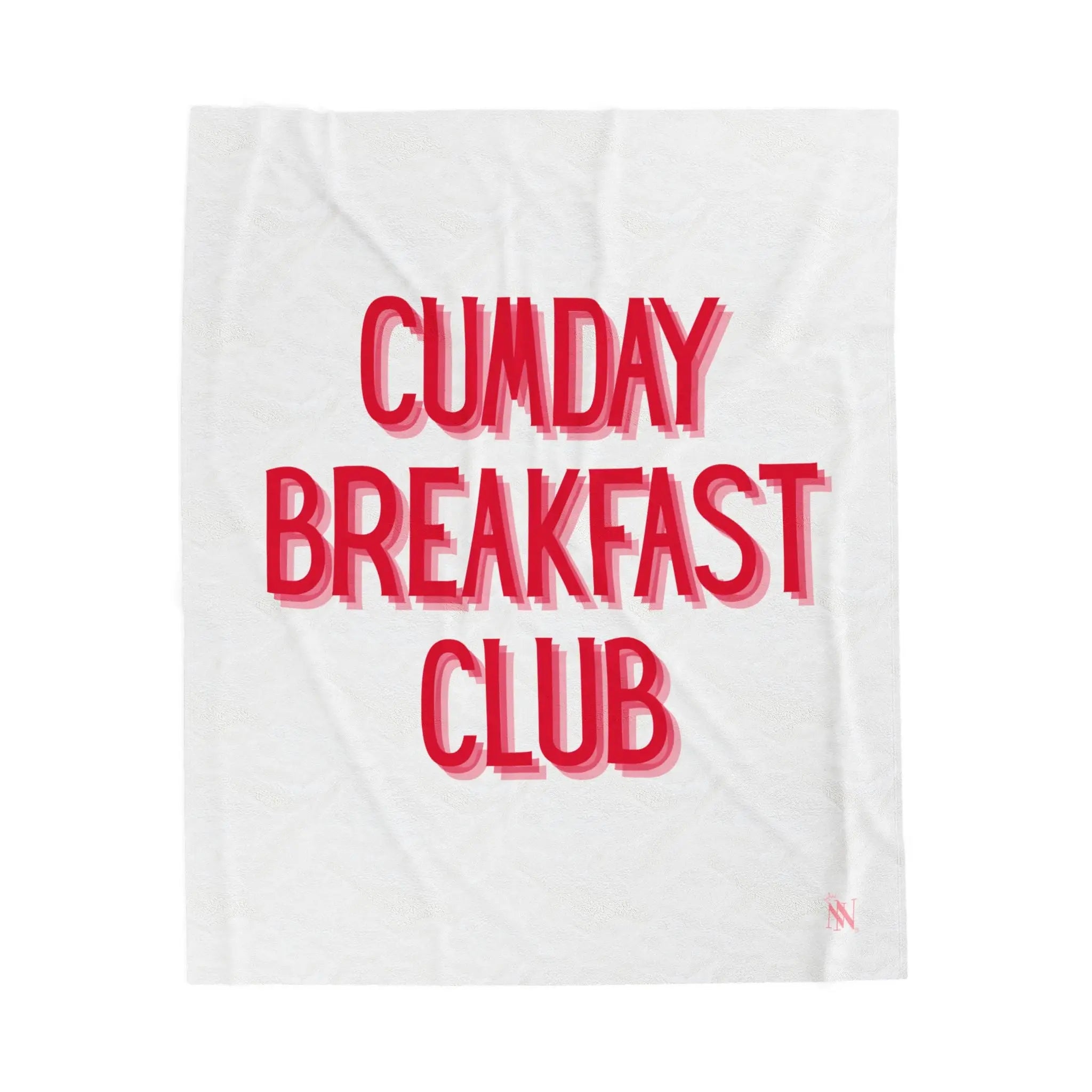 Cumday Breakfast Club | Mix & Match Soft Fun-Flirty Lovers’ Blankets