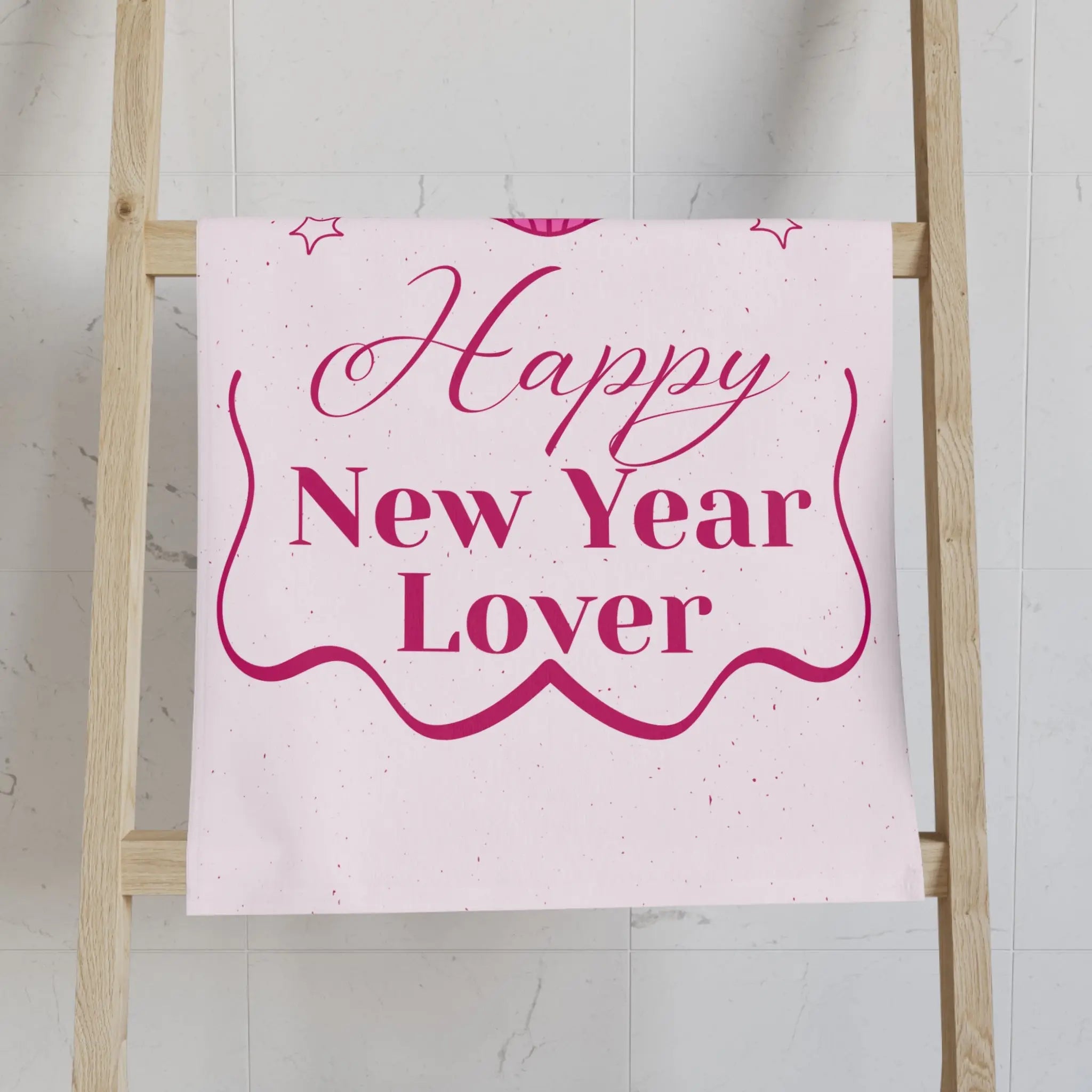 Happy New Year Lover | Mix & Match Classic Fun-Flirty Lovers’ Towels