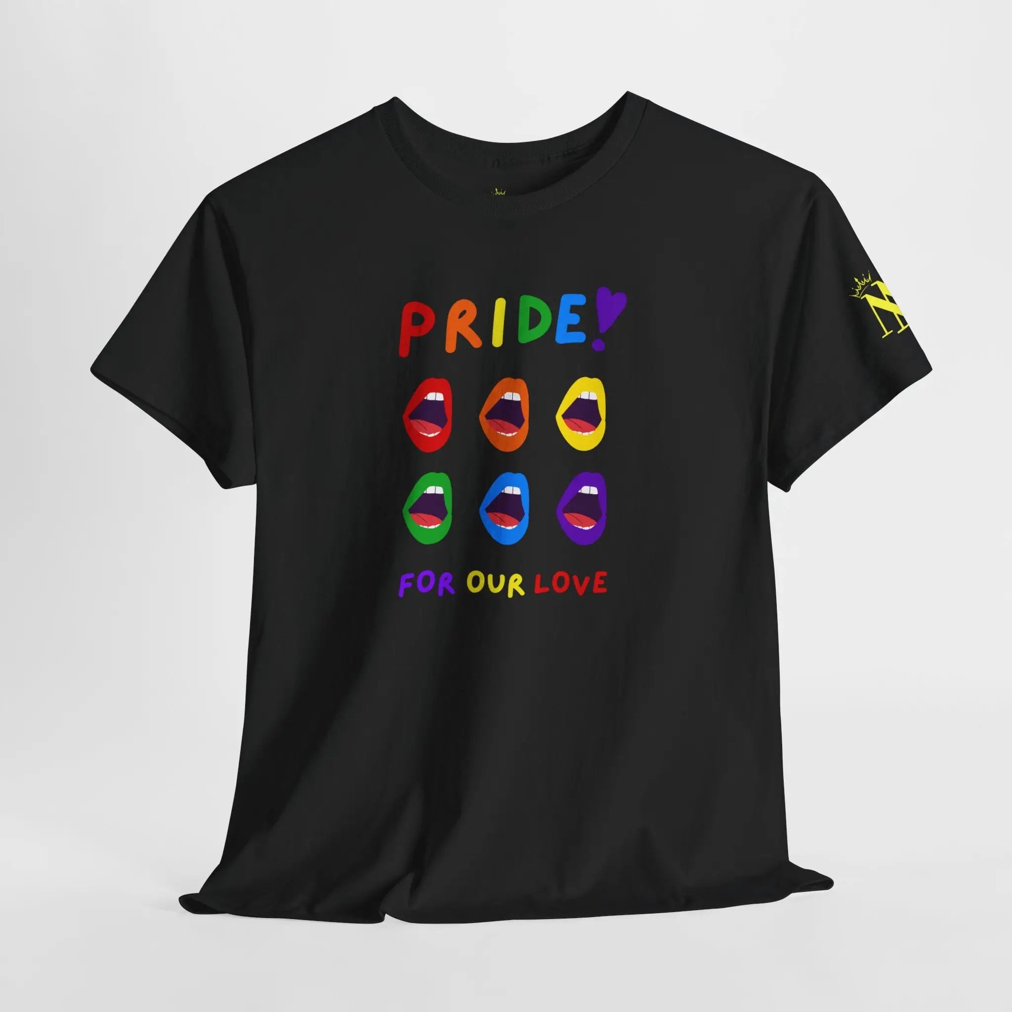 Screaming Pride For Our Love Cotton T-Shirt