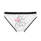 But did you Cum? with a Kiss Romantic Sex Gifts Women’s Panties