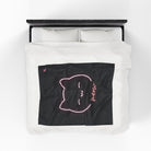 Meow Kitty Neon | Mix & Match Soft Fun-Flirty Lovers’ Blankets