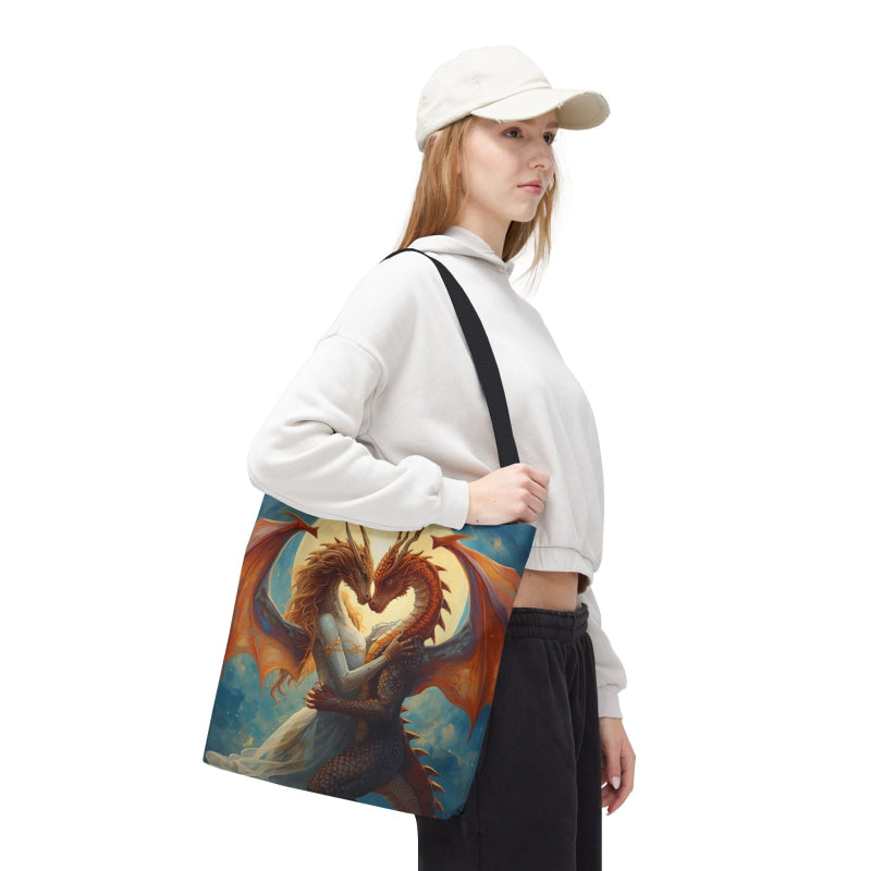 Dragon Wedding Love Graphic | Mix & Match Fun-Flirty Lovers’ Totes