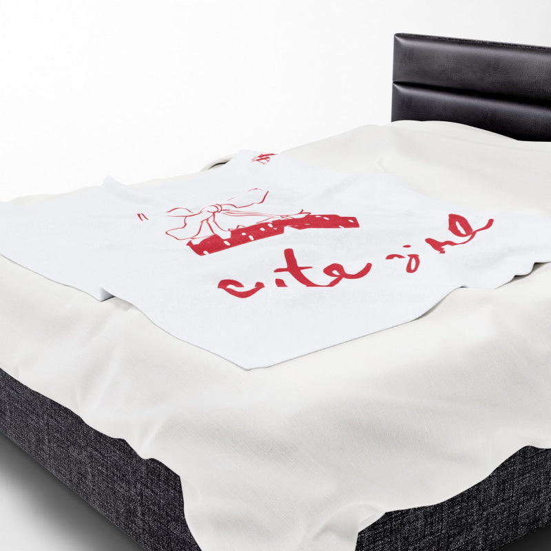 Cute Girl Strawberries | Mix & Match Soft Fun-Flirty Lovers’ Blankets