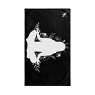 Seated Yoga Meditation Black Cum Towel
