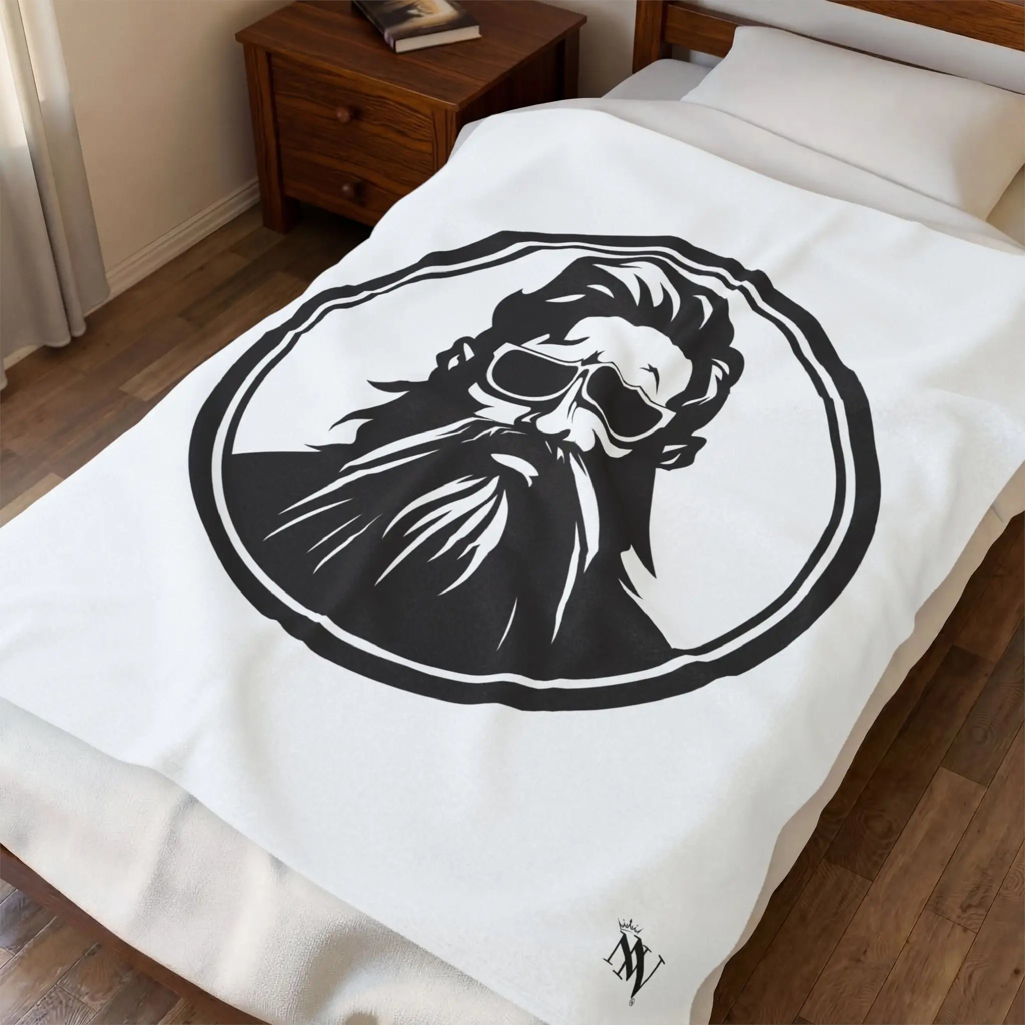 Just Cool Bearded Man | Mix & Match Soft Fun-Flirty Lovers’ Blankets