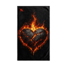 Burning Heart | Nectar Napkins Classic Fun-Flirty Lovers’ Towels