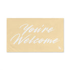 Simply You’re Welcome Neutral Cum Towel