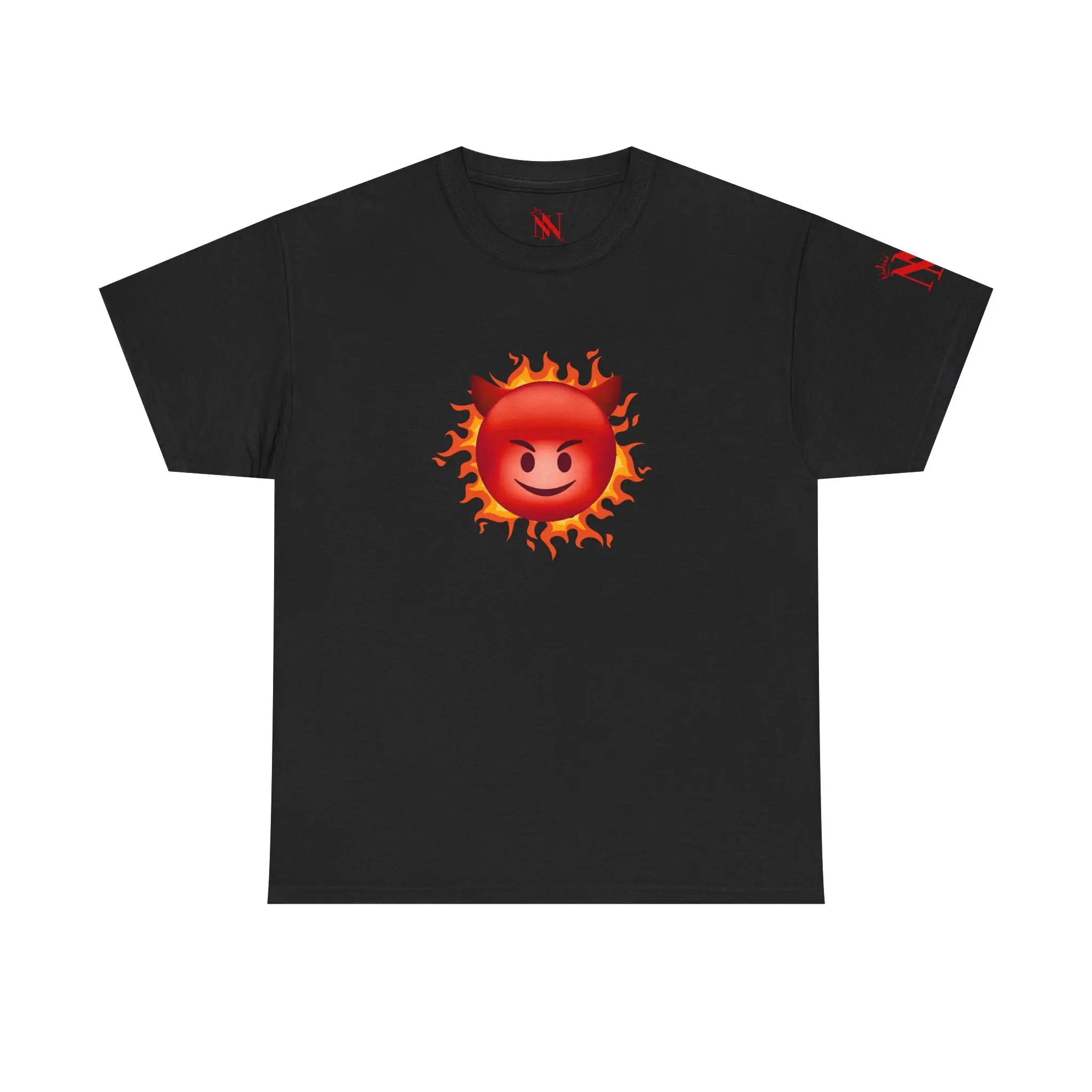 Red Hot Naughty Devil Emoji | Mix & Match 100% Cotton Unisex Fun-Flirty Lovers’ Tees