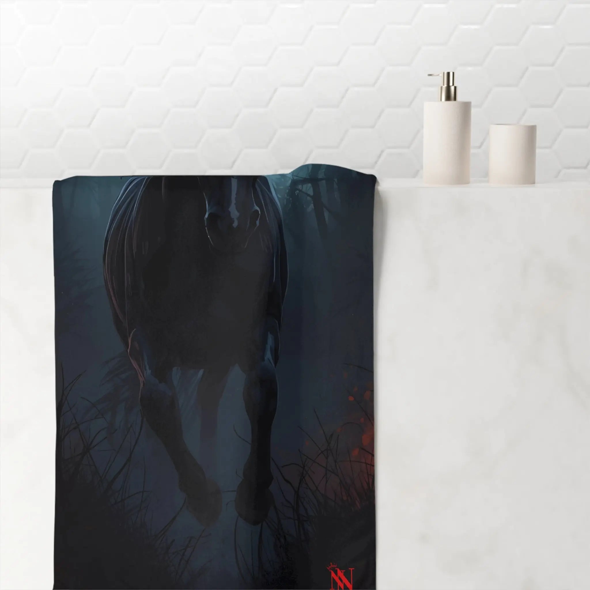 Dark Horse | Mix & Match XL Fun-Flirty Lovers’ Towels