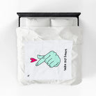 Take My Heart | Nectar Napkins Fun-Flirty Lovers’ Blankets