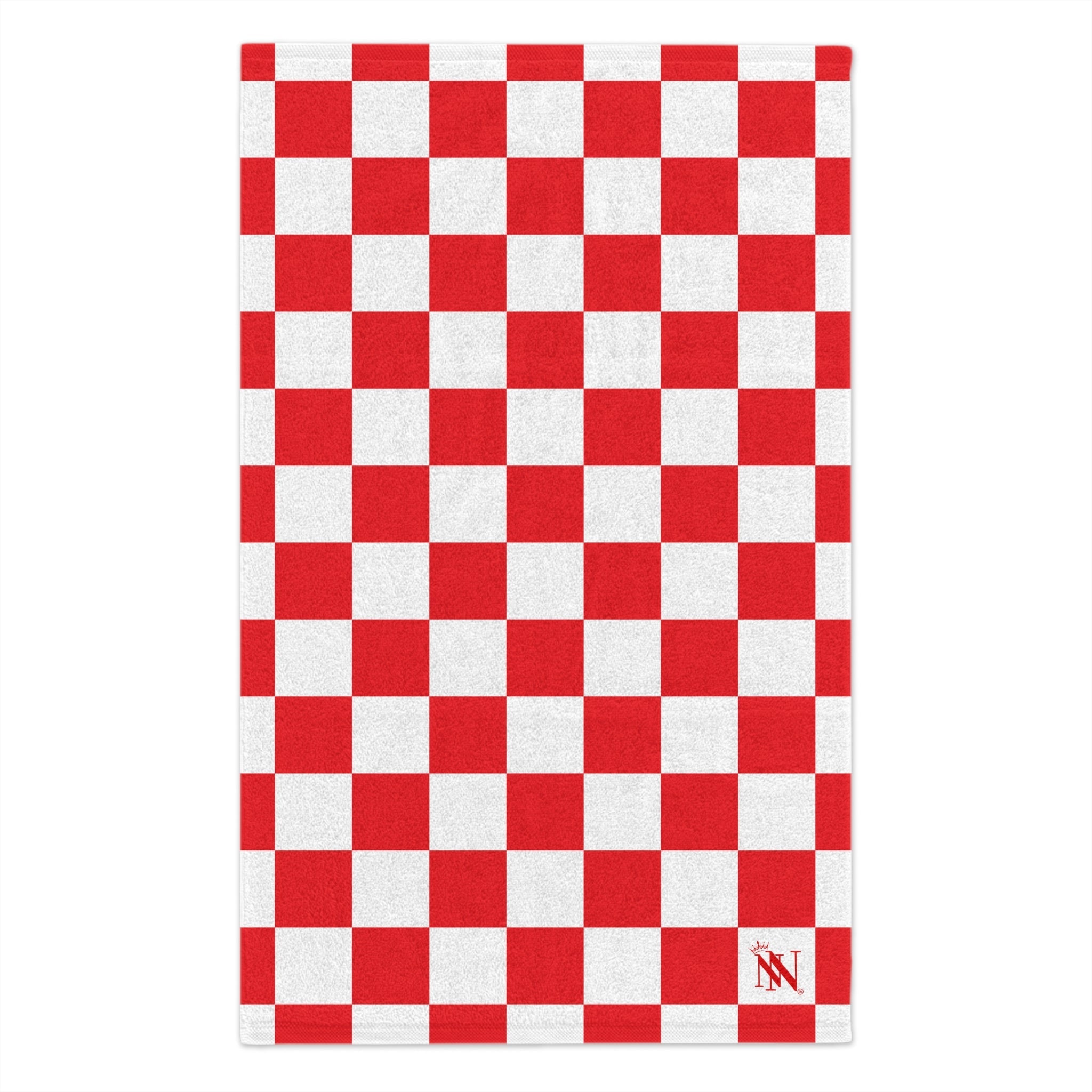 Red Checkered Past | Mix & Match Soft Fun-Flirty Lovers’ Towels
