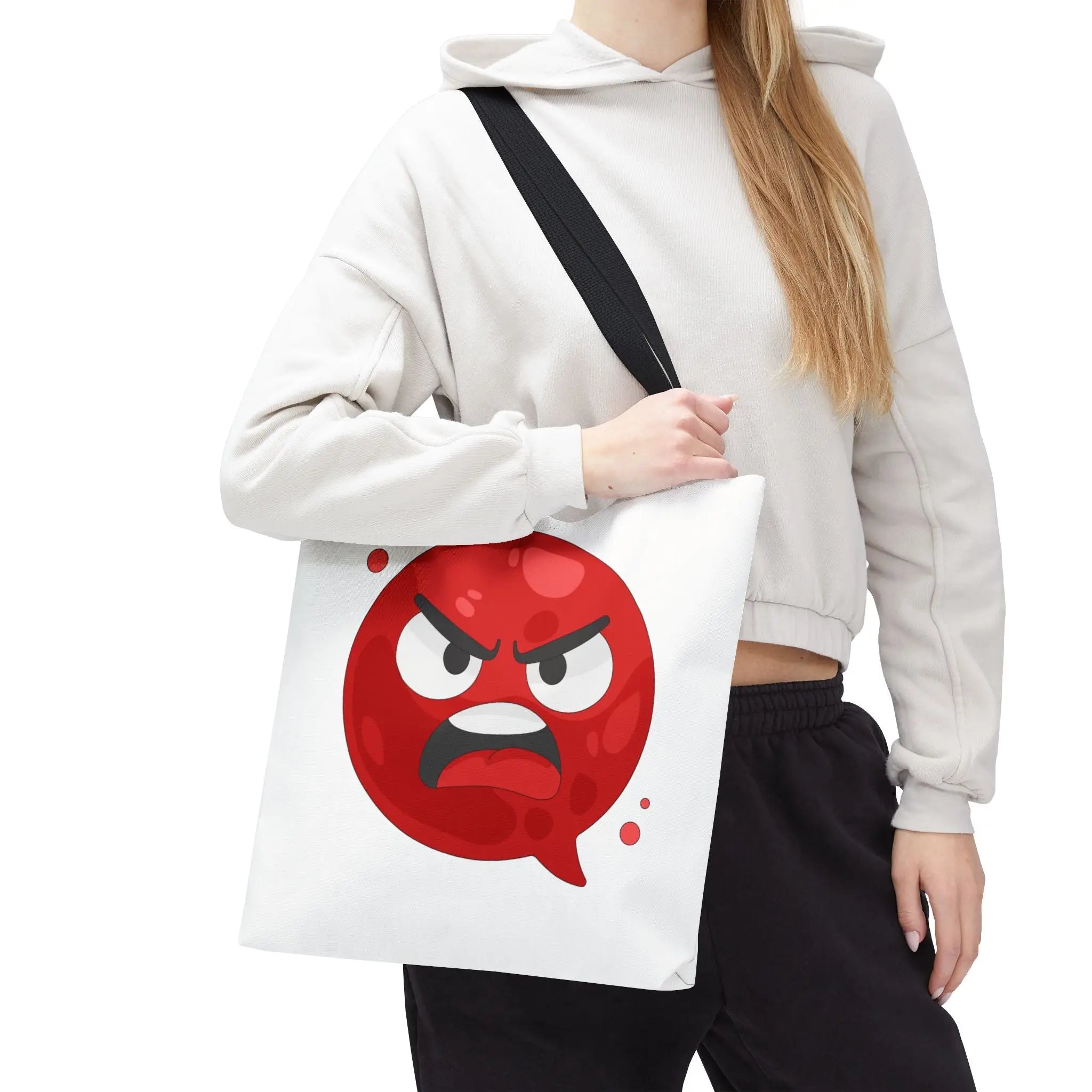 Just Angry Emoji Tote Bag