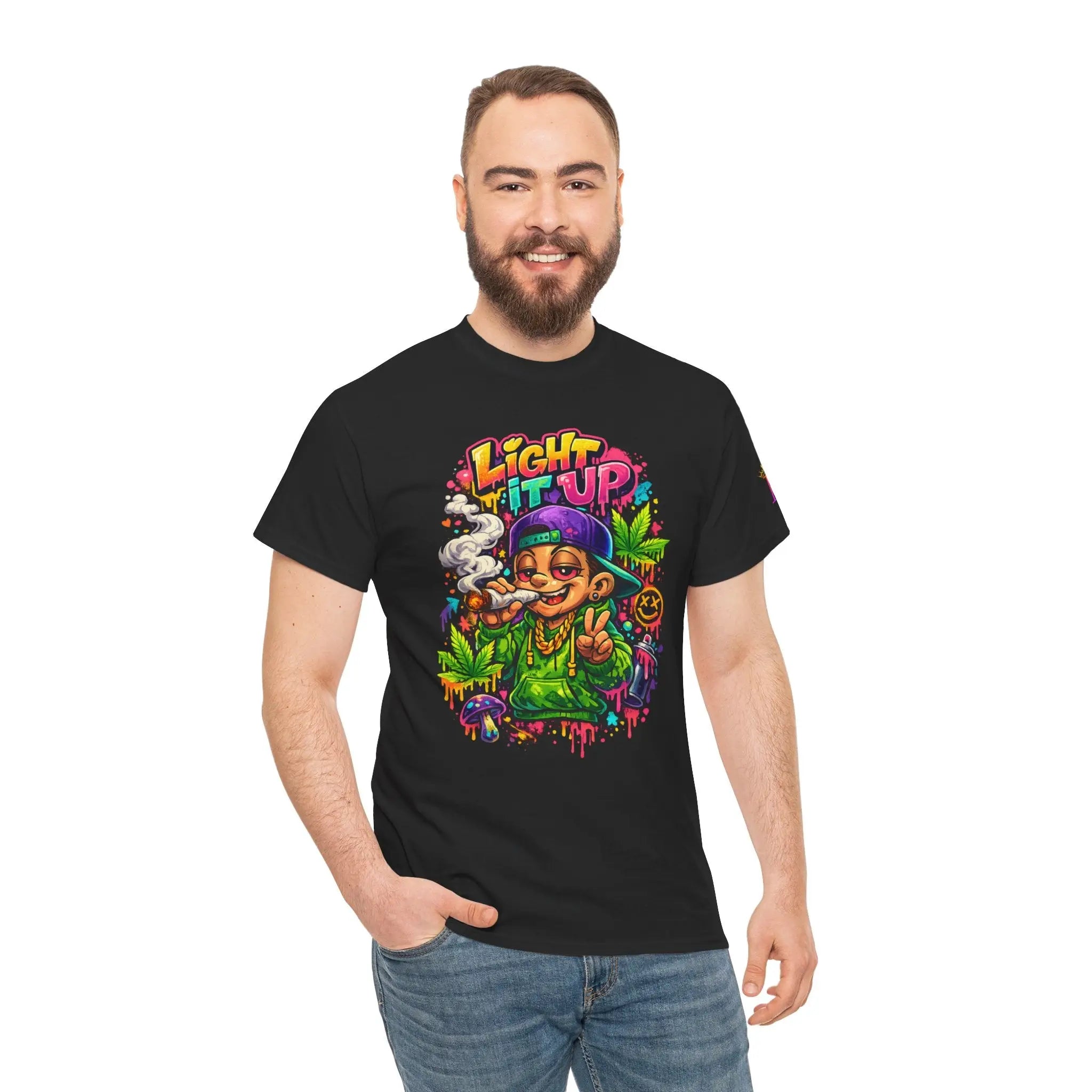 Light It Up 420 Romantic Couples Sex Gifts T-Shirt