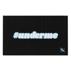 #underme Blue Black | Mix & Match Soft Fun-Flirty Lovers’ Towels