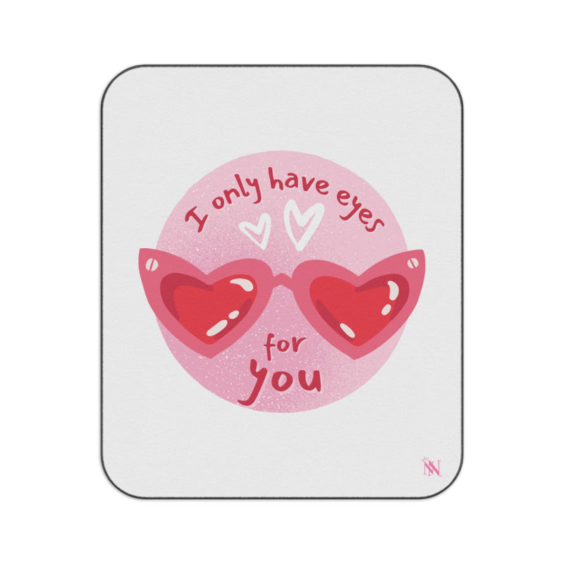 I Only Have Eyes for You | Mix Match Fun-Flirty Lovers’ Water-Resistant Blankets