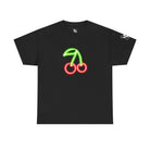 Neon Cherries | Mix & Match 100% Cotton Unisex Fun-Flirty Lovers’ Tees