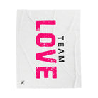 Team Love Romantic Gifts Blanket