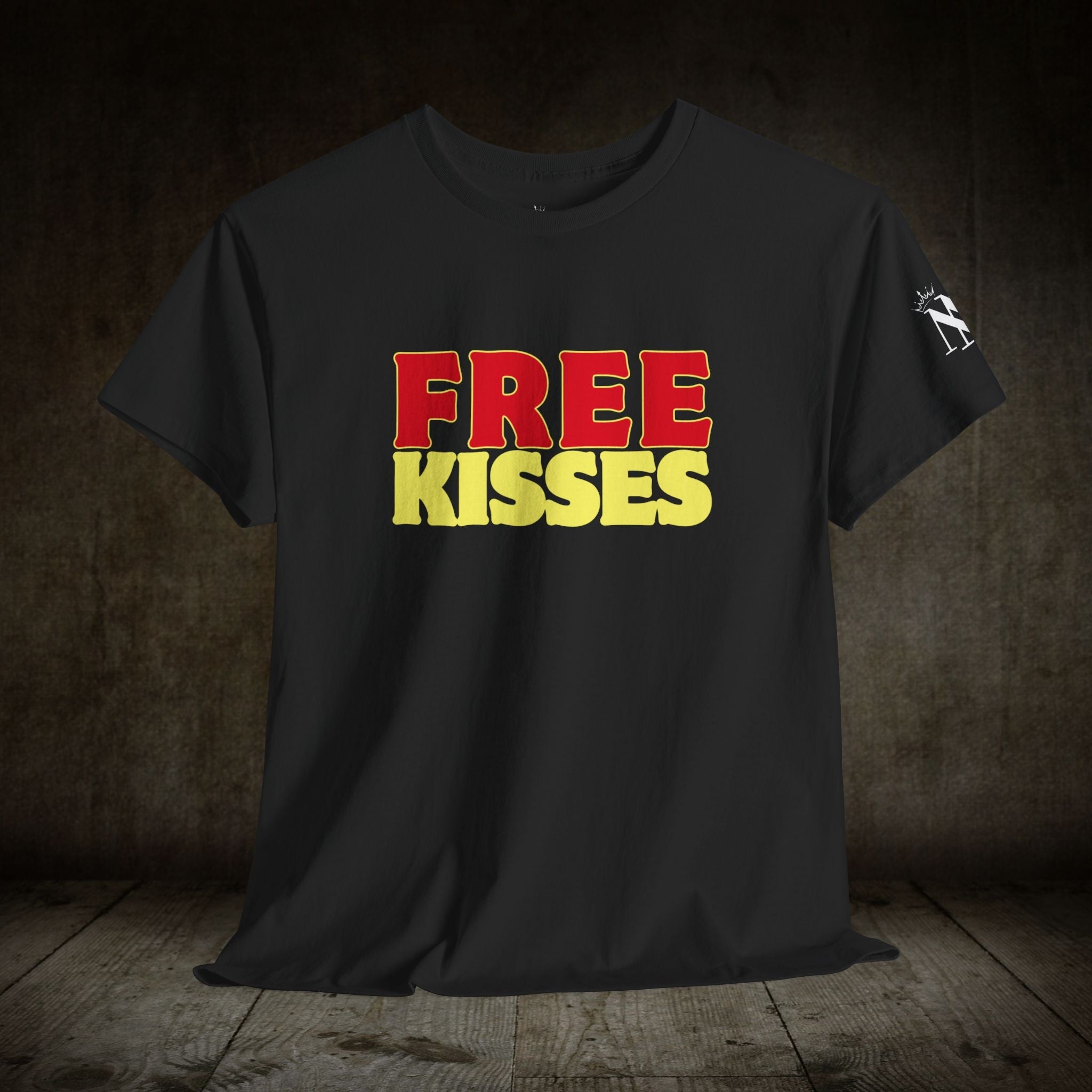 Free Kisses! | Mix & Match 100% Cotton Unisex Fun-Flirty Lovers’ Tees