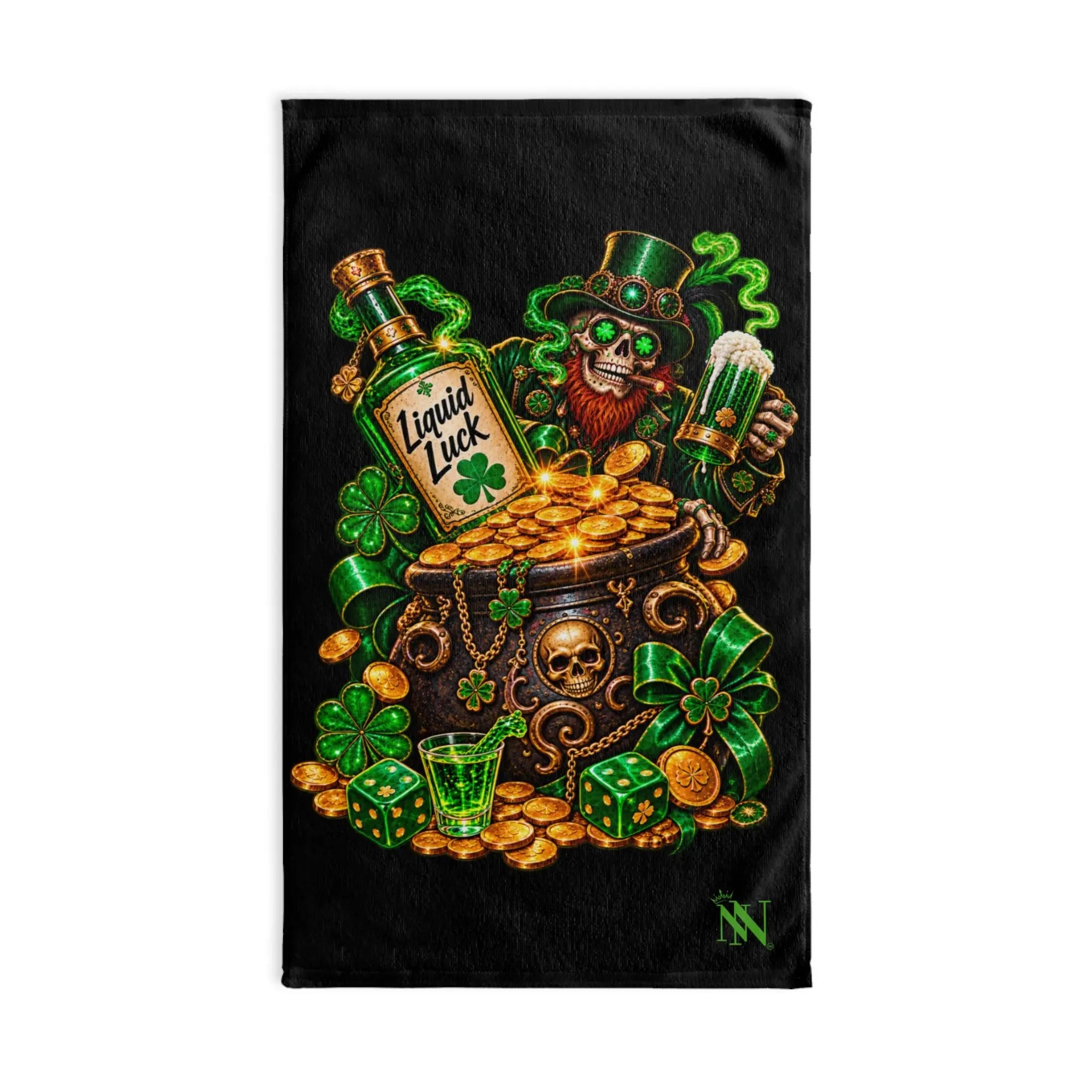 Pot Of Gold Wicked Leprechaun Classic Sex Towel