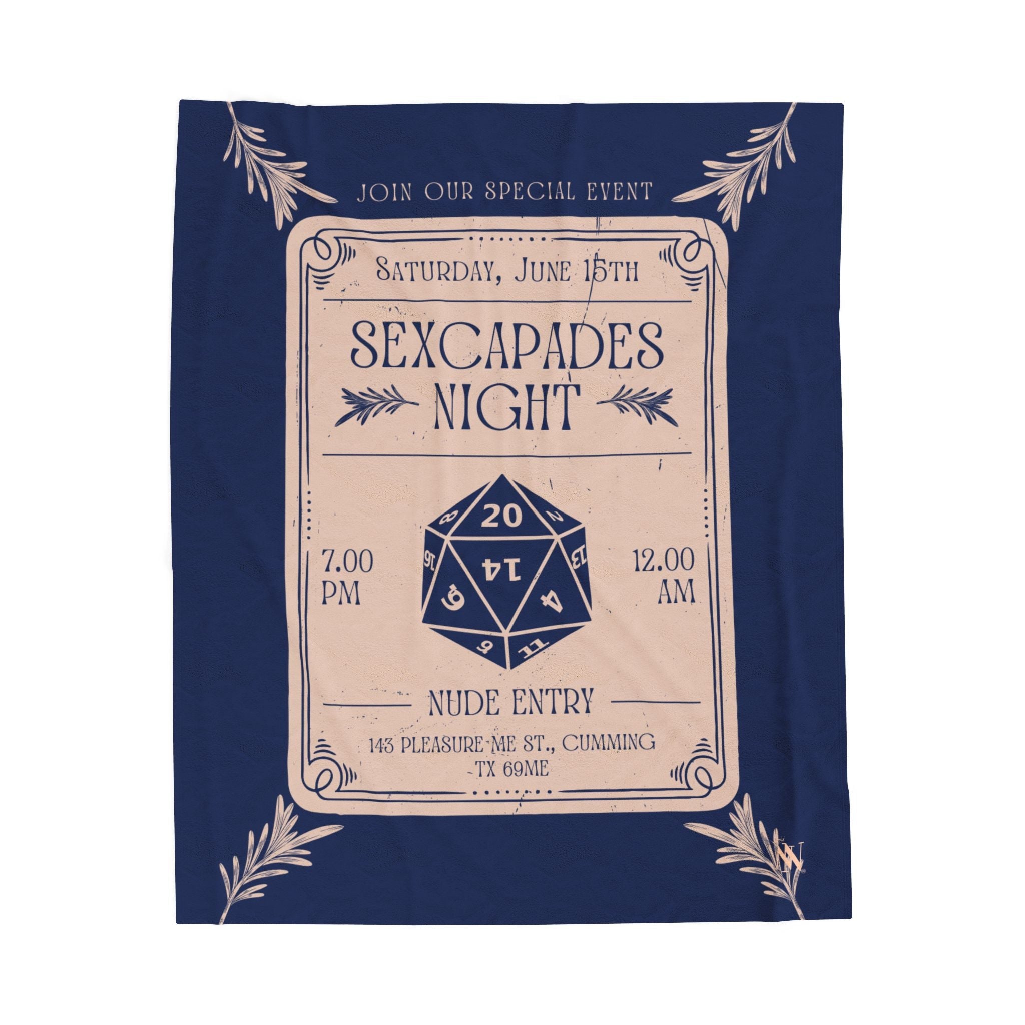 Sexcapdes Night | Mix & Match Fun-Flirty Lovers’ Blankets