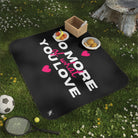 Do More of What You Love Hearts Water Resistant Blanket for Sex