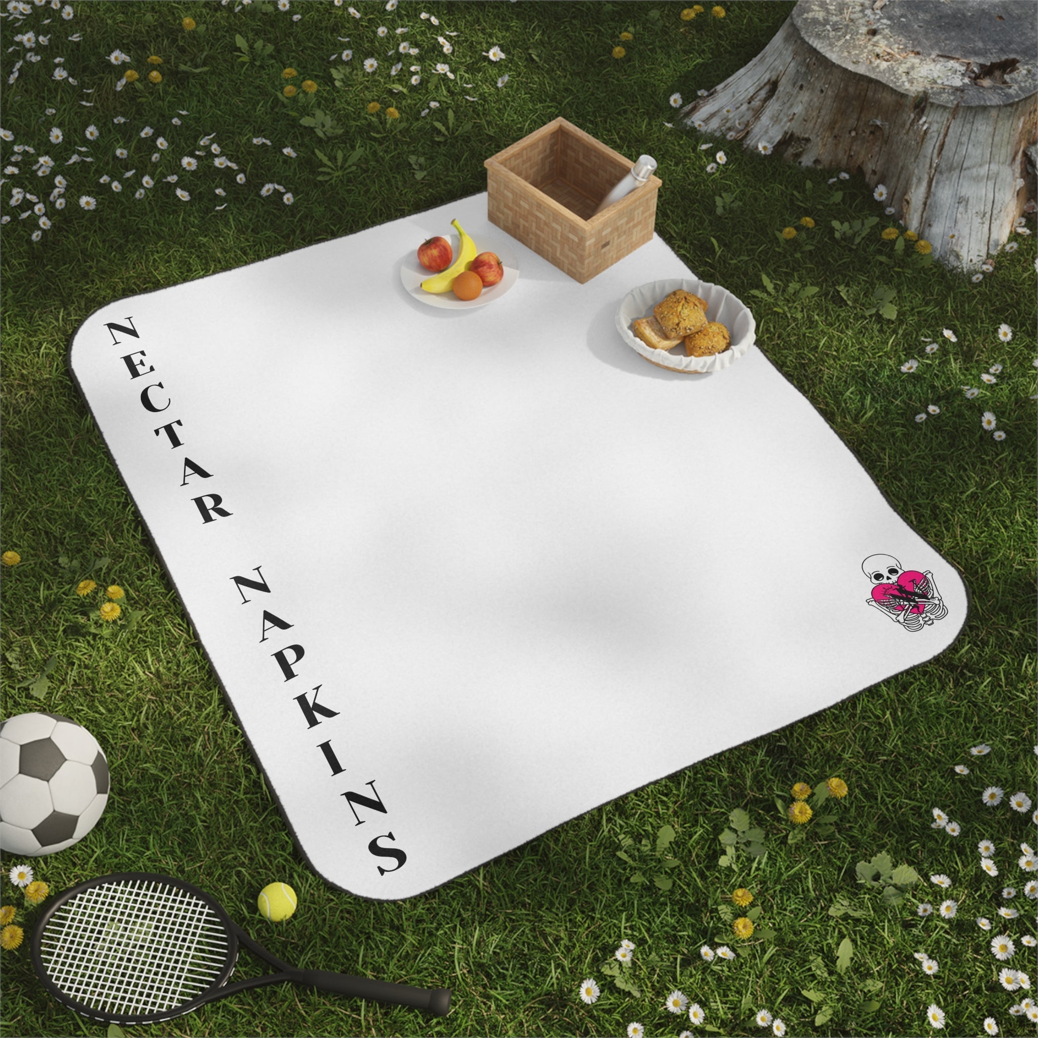 Nectar Napkins Brand White | Nectar Napkins Fun-Flirty Lovers’ Sex Blankets