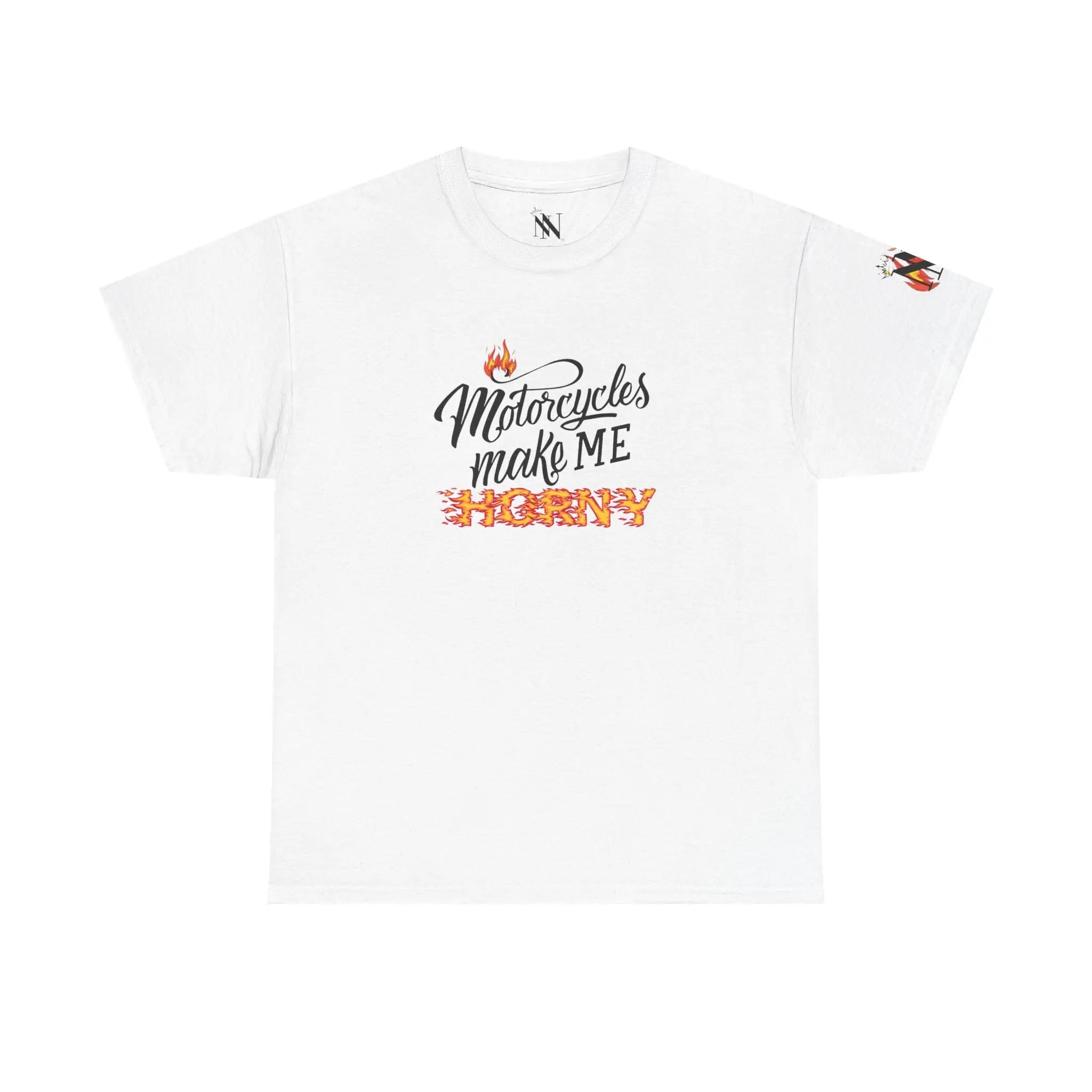 Motorcycles Make Me Horny | Mix & Match 100% Cotton Fun-Flirty Lovers’ Tees