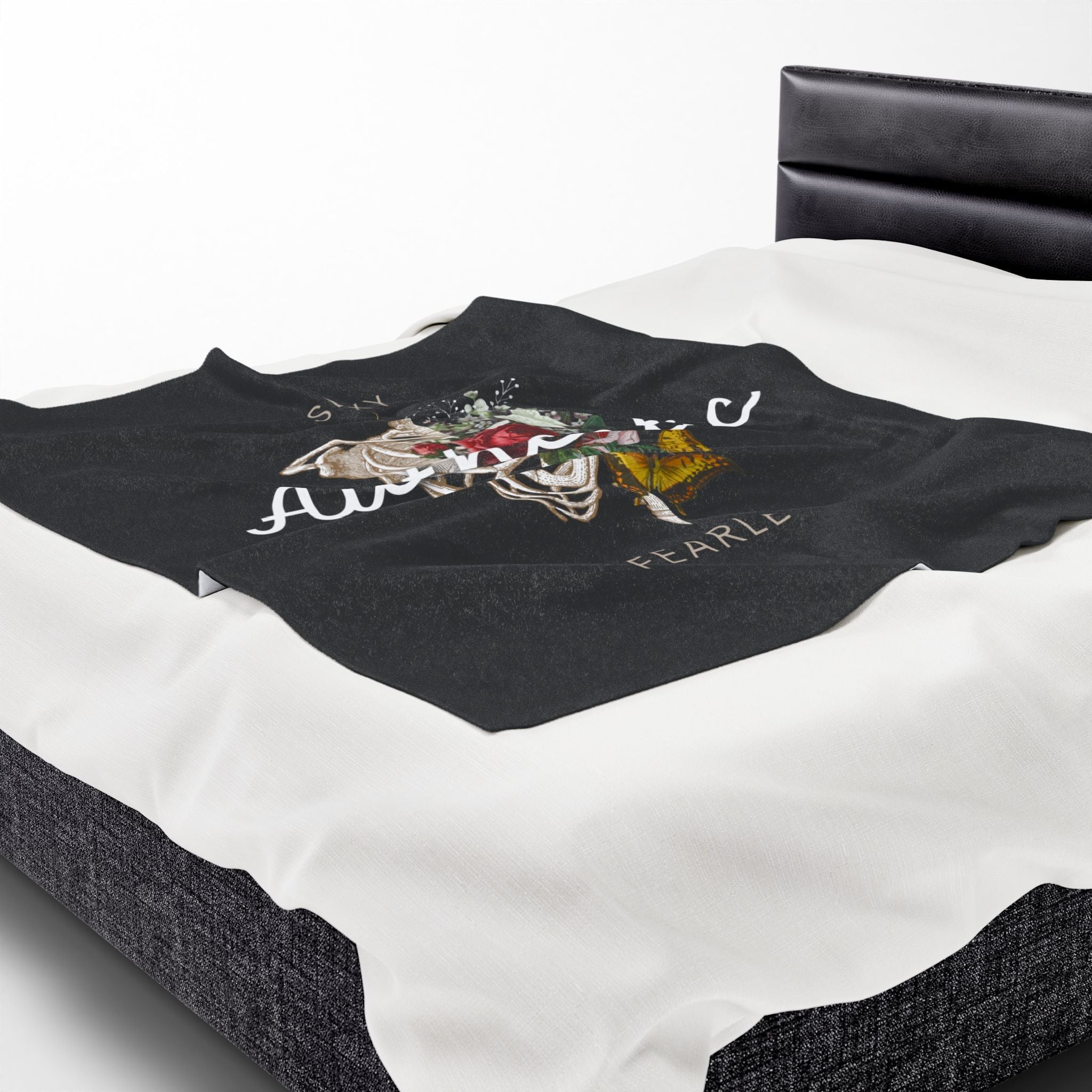 Sexy Authentic Fearless | Mix & Match Velveteen Fun-Flirty Lovers’ Blankets