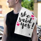 She Said Yes! | Mix & Match Soft Fun-Flirty Lovers’ Towels