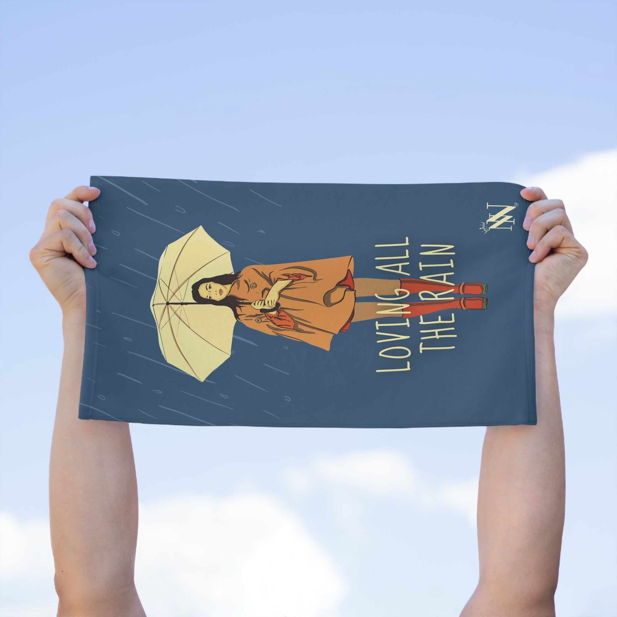 Loving All the Rain | Mix & Match Soft Fun-Flirty Lovers’ Towels