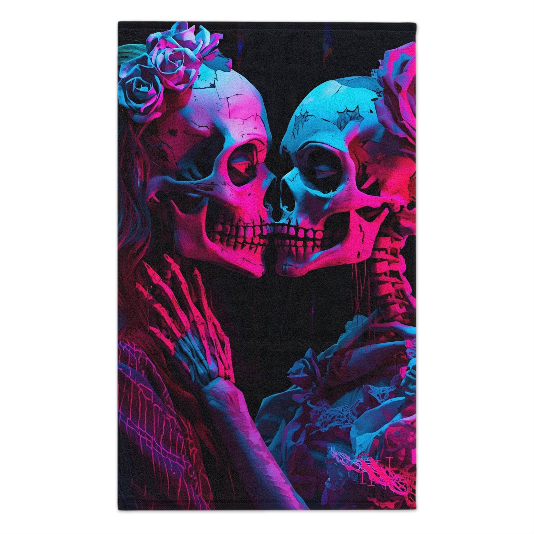 El Día de los Muertos Skeletons | Mix & Match Soft Fun-Flirty Lovers’ Towels
