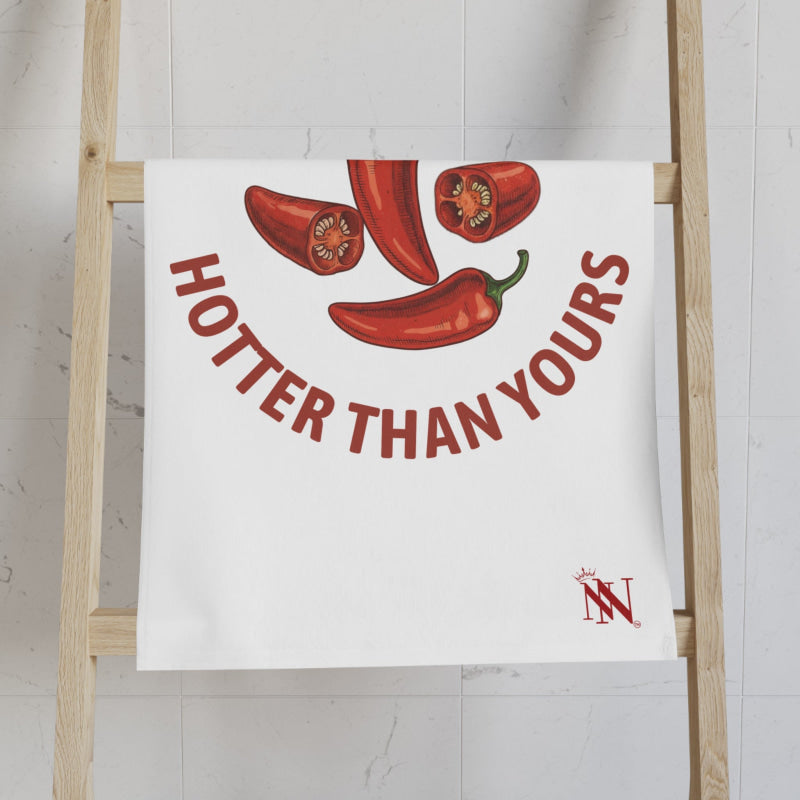 My Girlfriend is Hotter Than Yours Pepper | Mix & Match Classic Fun-Flirty Lovers’ Towels