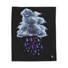 Purple Rain Cloud Romantic Gifts Love Blanket