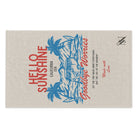 Hello Sunshine Bye Worries | Mix & Match Soft Fun-Flirty Lovers’ Towels