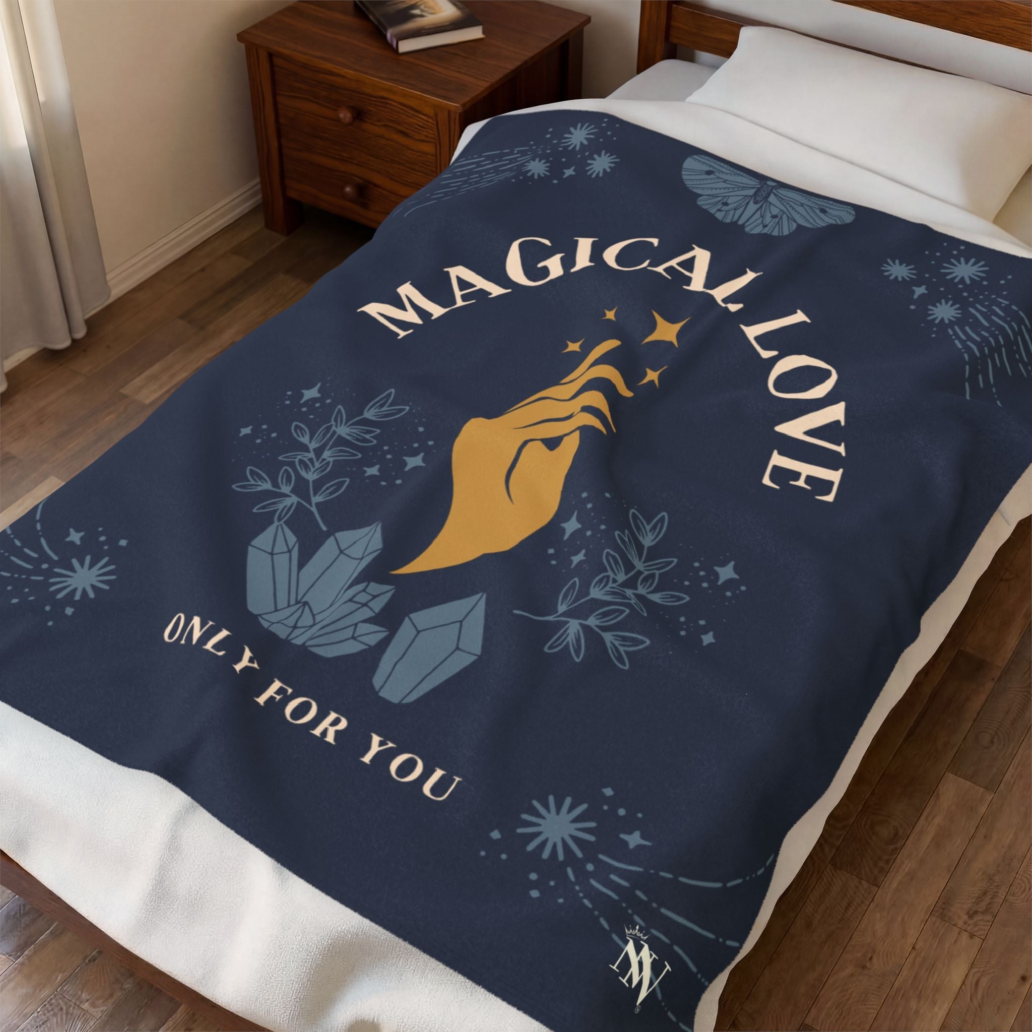 Magical Love Only for You Romantic Lovers Gifts Blanket