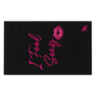 I Feel Sexy Kiss Mark Sex Towel