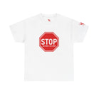Stop And Cum Sign | Mix & Match 100% Cotton Unisex Fun-Flirty Lovers’ Tees